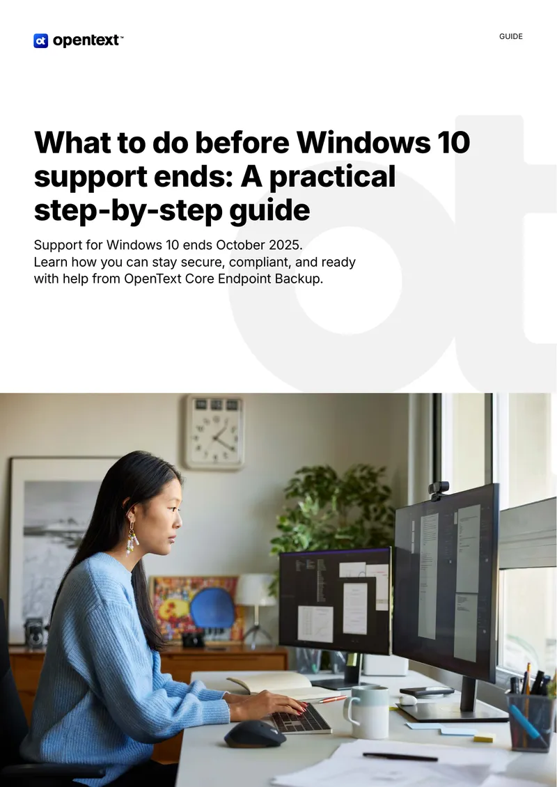 Steps to Prepare for Windows 10 End of Support