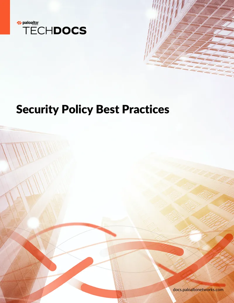 Overview of Security Policy Best Practices