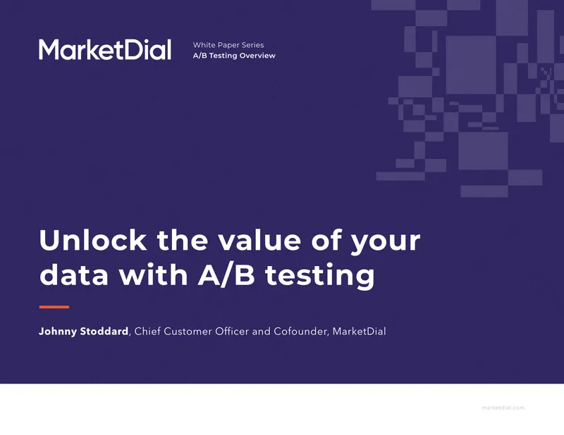 A/B Testing Overview White Paper