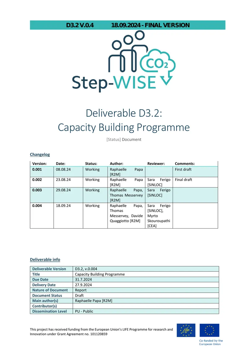 Capacity Building Programme for Clean Energy Transition