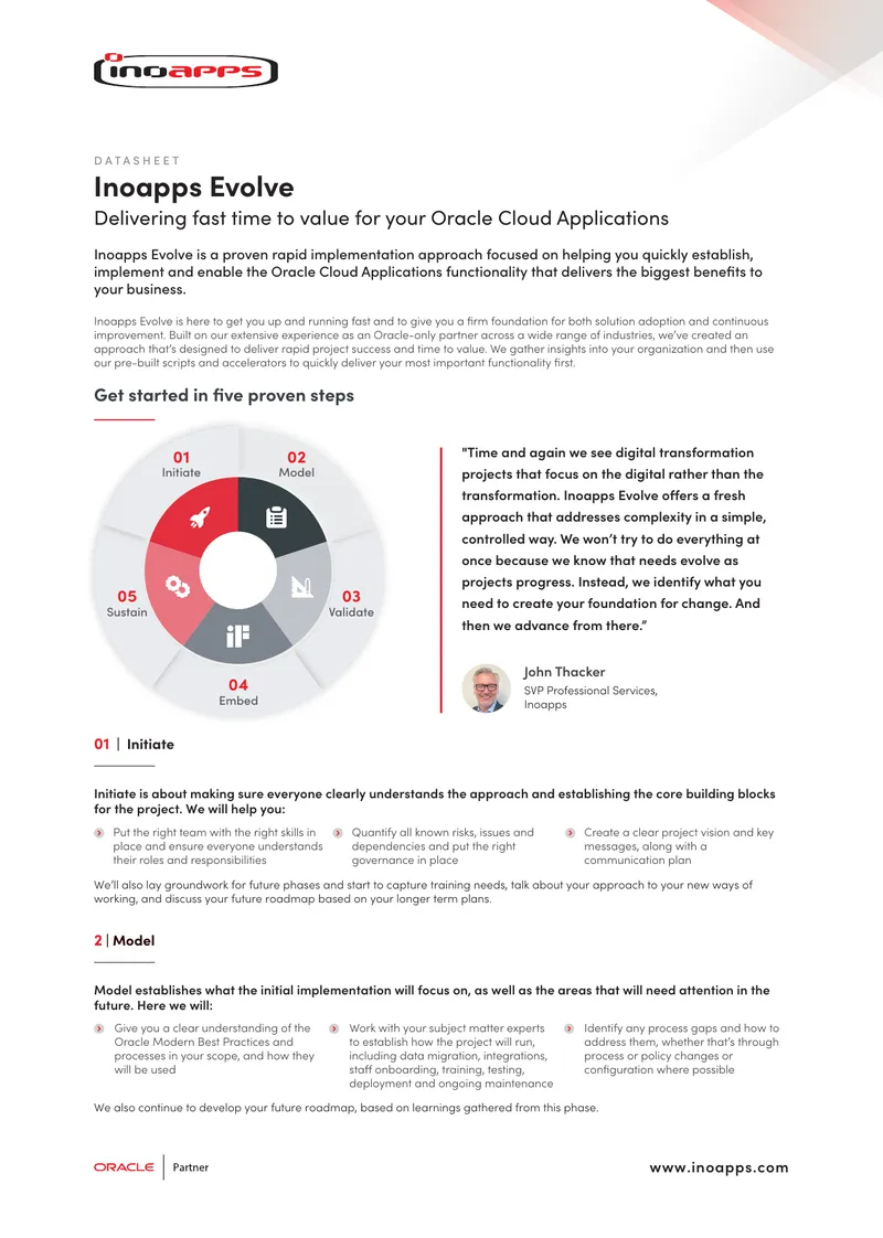 Inoapps Evolve Implementation Approach Guide preview page 1