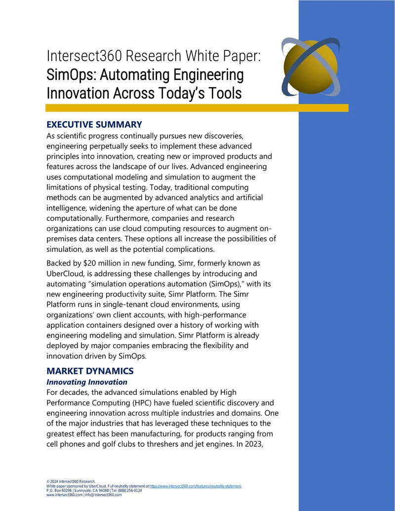 SimOps Automation for Engineering Innovation