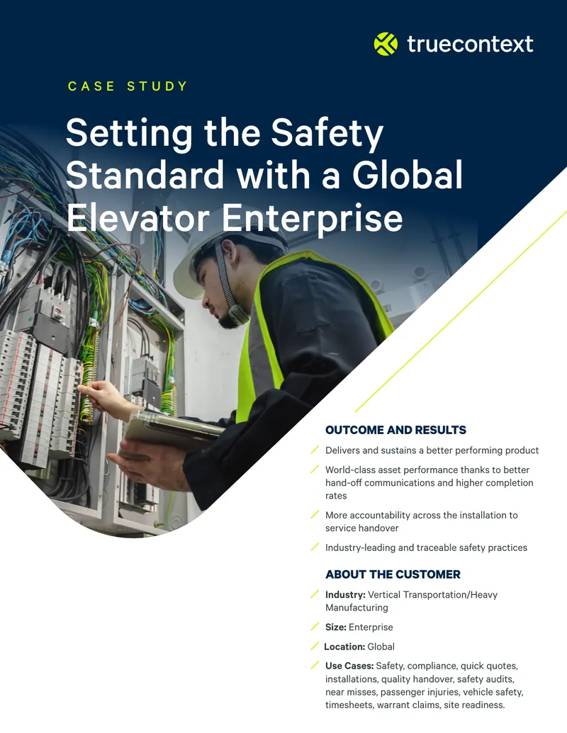 Global Elevator Enterprise Safety Compliance Case Study