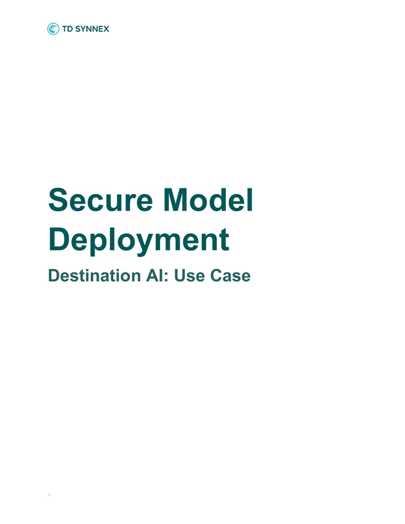 Secure Model Deployment for Machine Learning