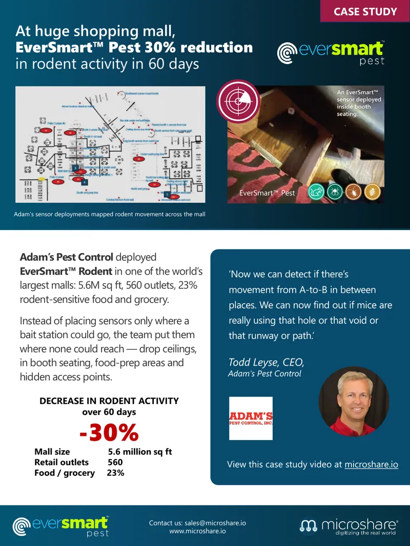 Rodent Activity Reduction Case Study
