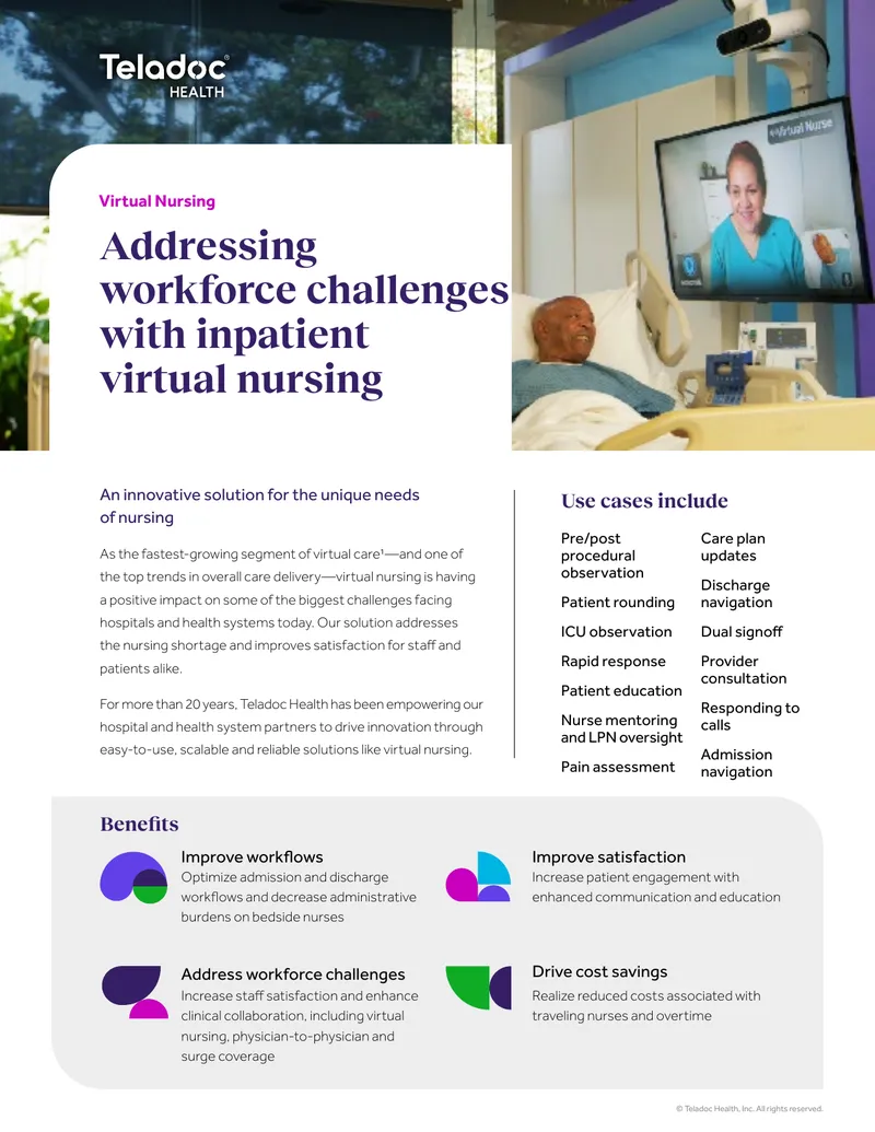 Virtual Nursing Workforce Solutions