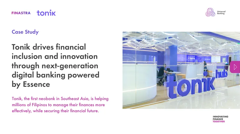 Tonik Digital Banking Case Study