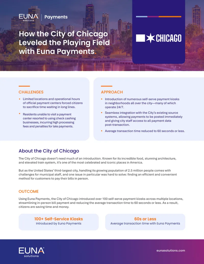 Implementation of Self-Service Payment Kiosks in Chicago