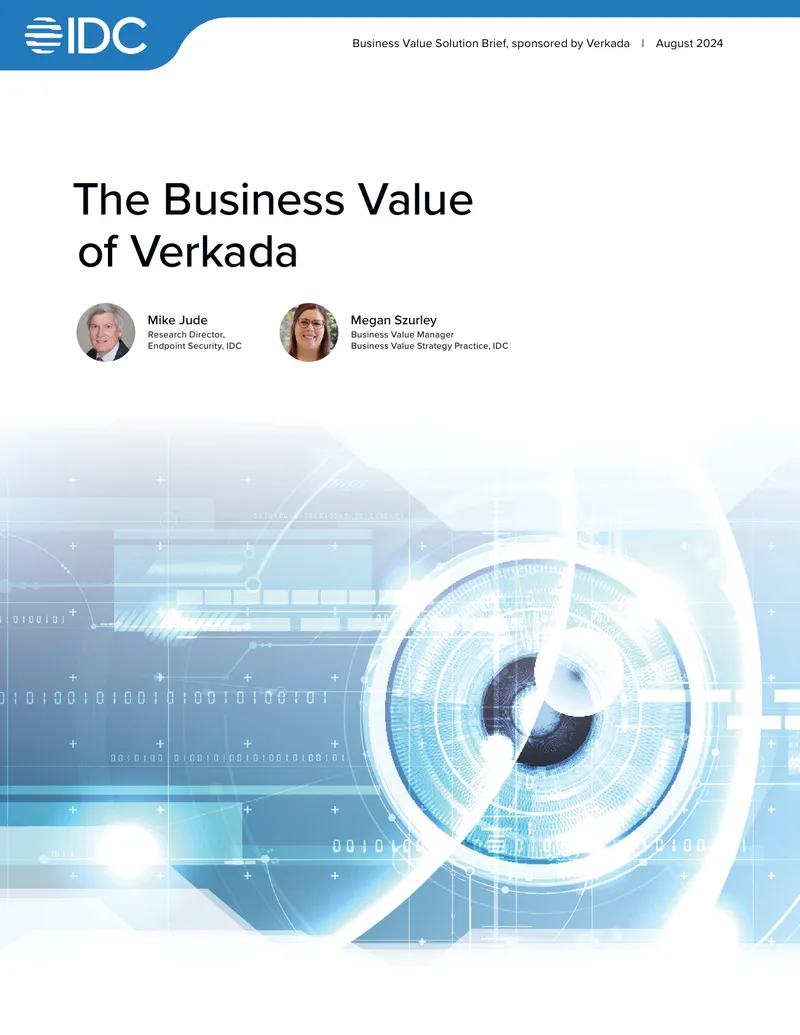 Business Value of Verkada Solution Brief