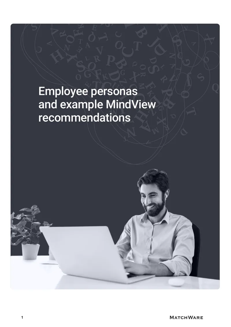 MindView Recommendations for Employees with Disabilities