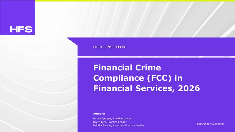Financial Crime Compliance in Financial Services 2026