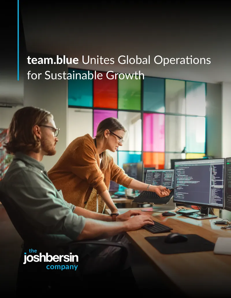 team.blue Global Operations Integration Strategy