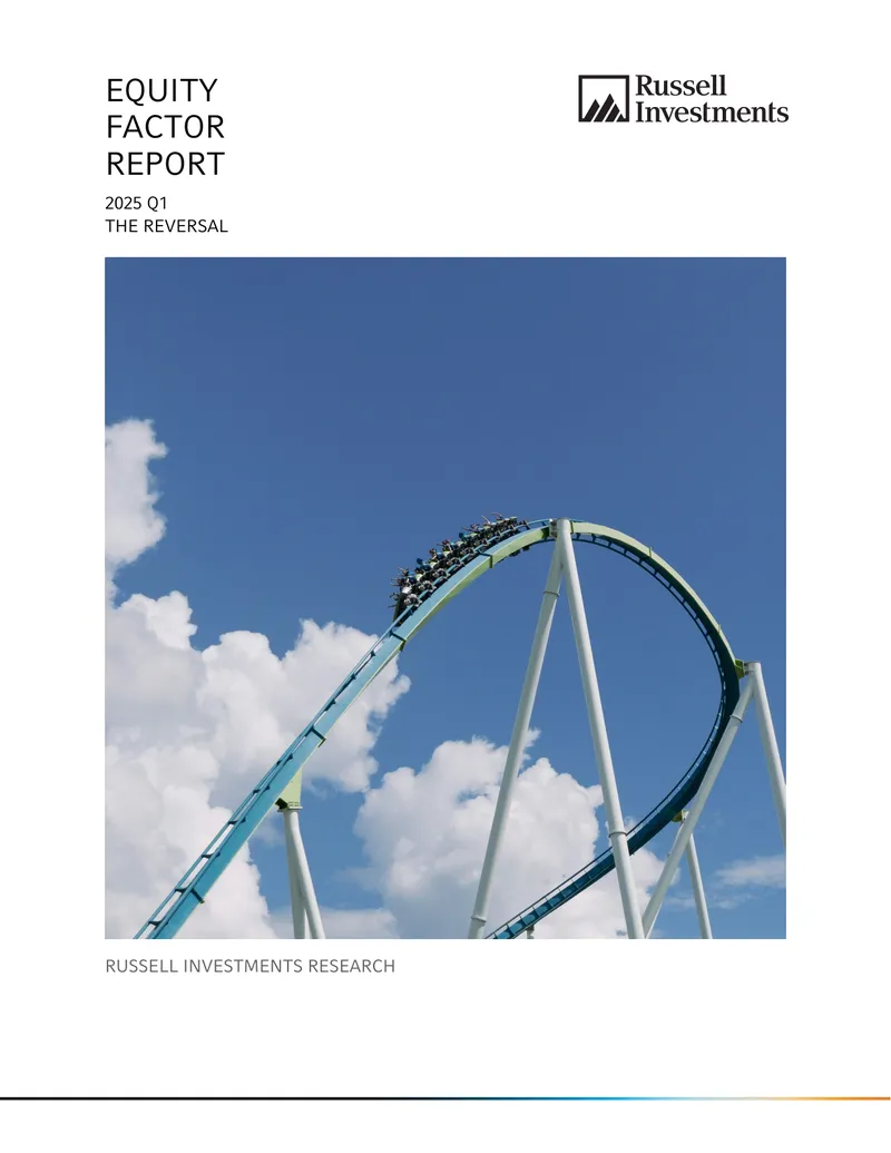 Equity Factor Report 2025 Q1 Performance Analysis