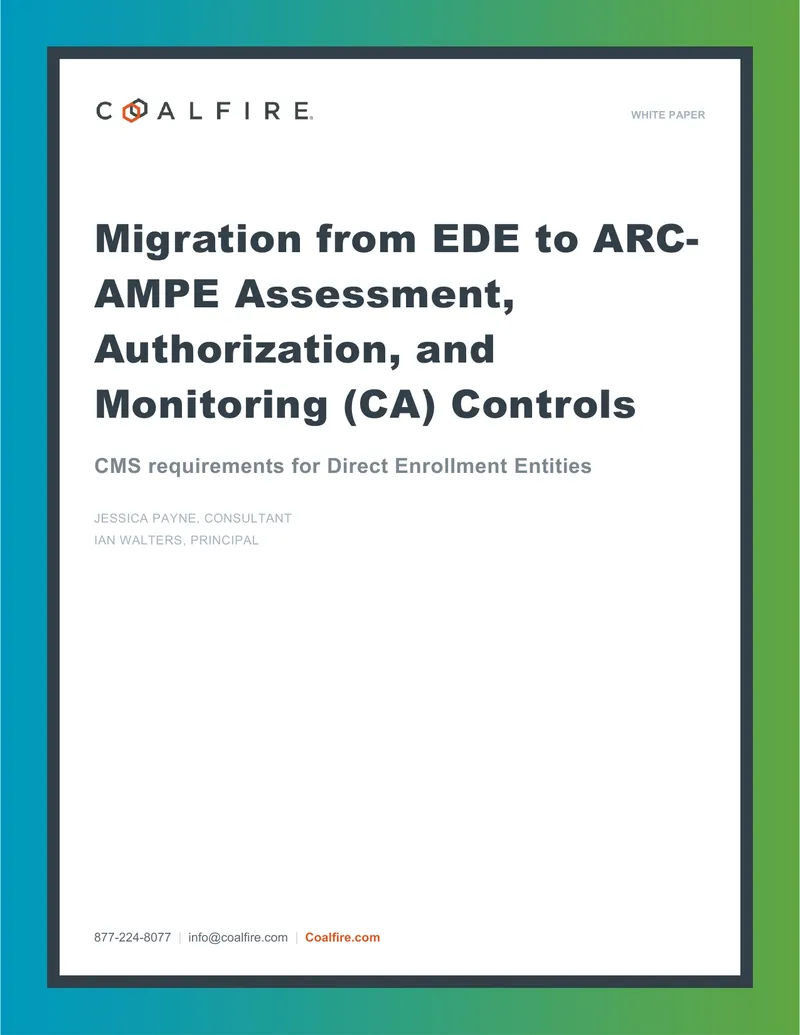 Migration from EDE to ARC-AMPE CA Controls