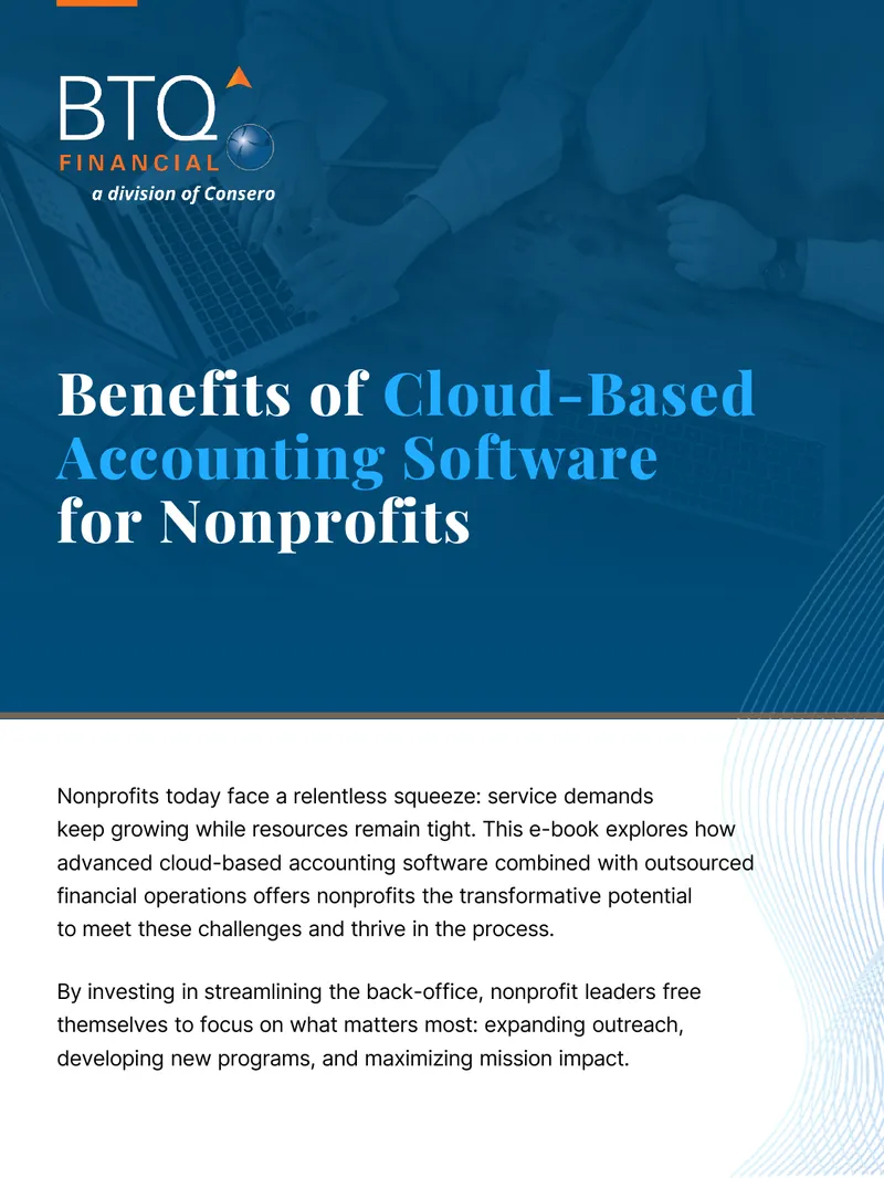 Benefits of Cloud-Based Accounting Software for Nonprofits