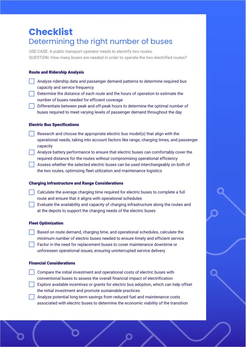 Electric Bus Electrification Planning Guide
