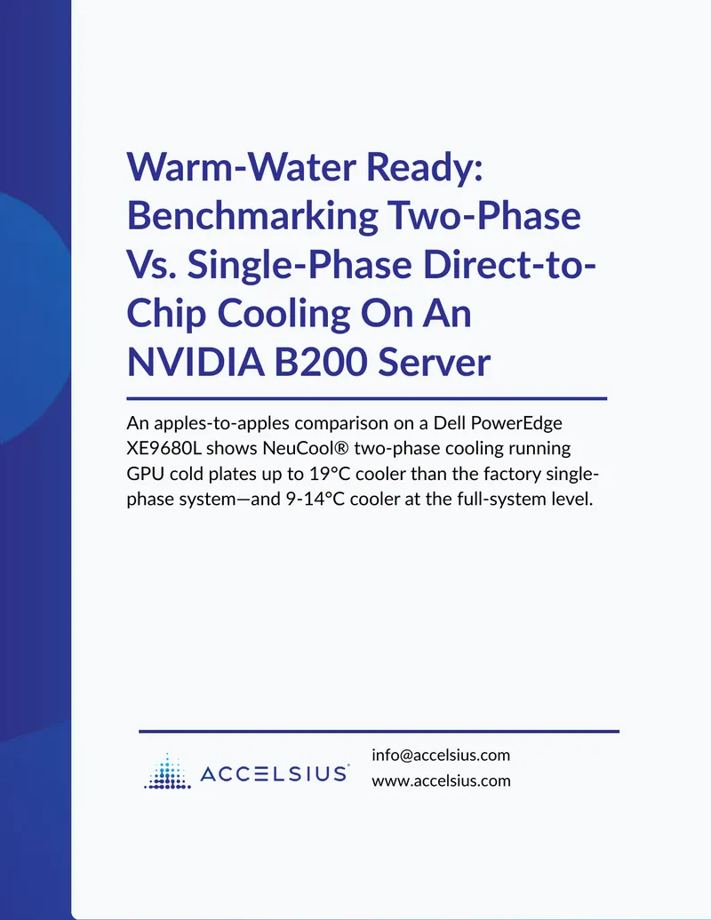 Benchmarking Two-Phase vs. Single-Phase Cooling