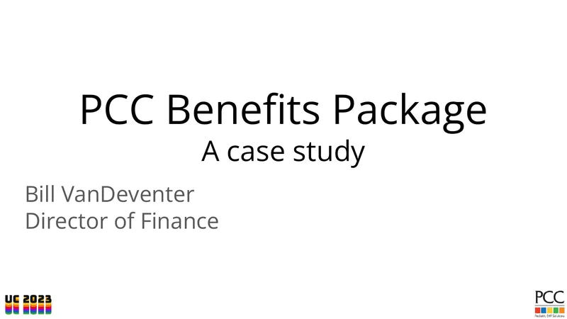 PCC Benefits Package Case Study