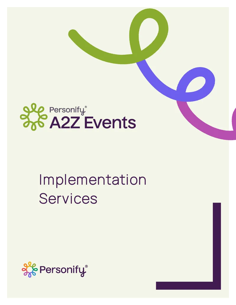 Implementation Services for A2Z Events Platform