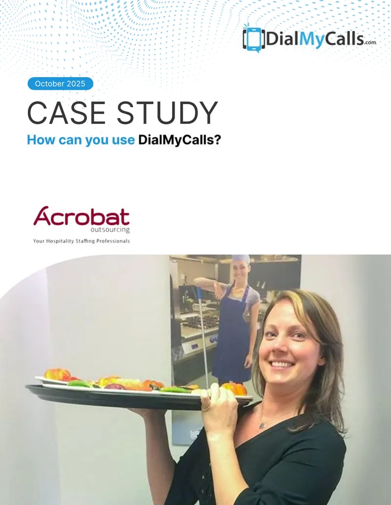 Acrobat Outsourcing Case Study on DialMyCalls