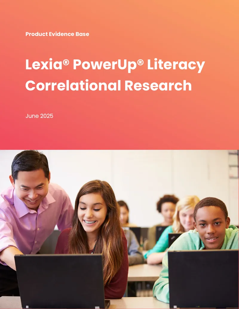 PowerUp Literacy Correlation Research Report