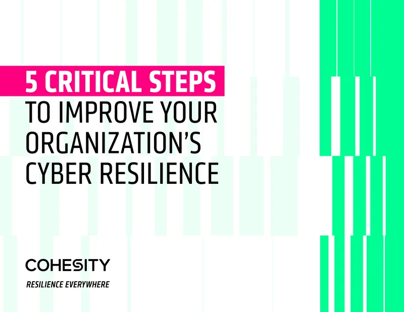 Five Steps to Enhance Cyber Resilience