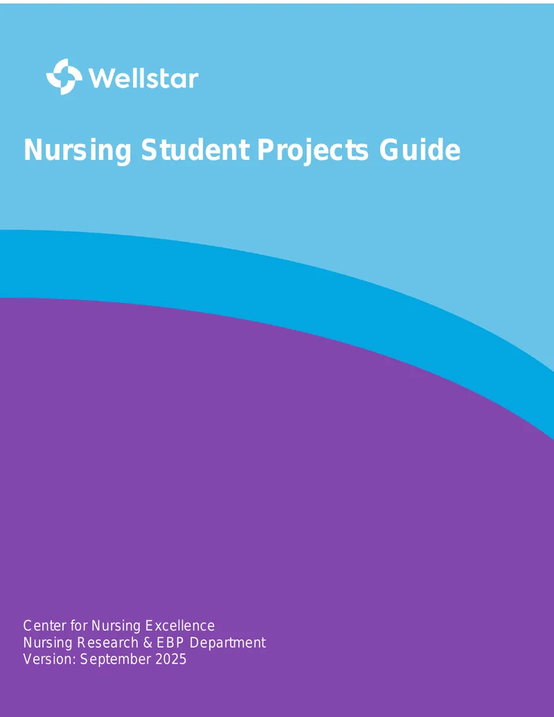 Nursing Student Projects Guide