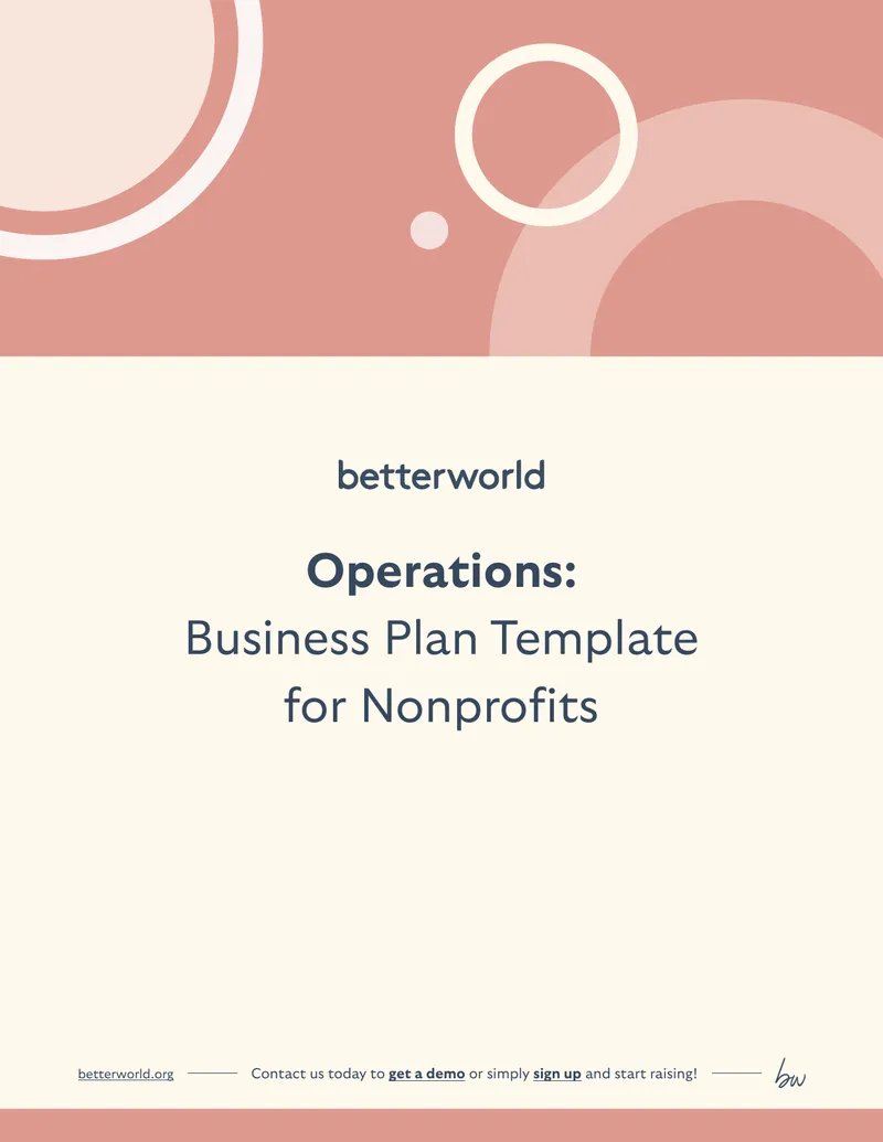 Business Plan Template for Nonprofits