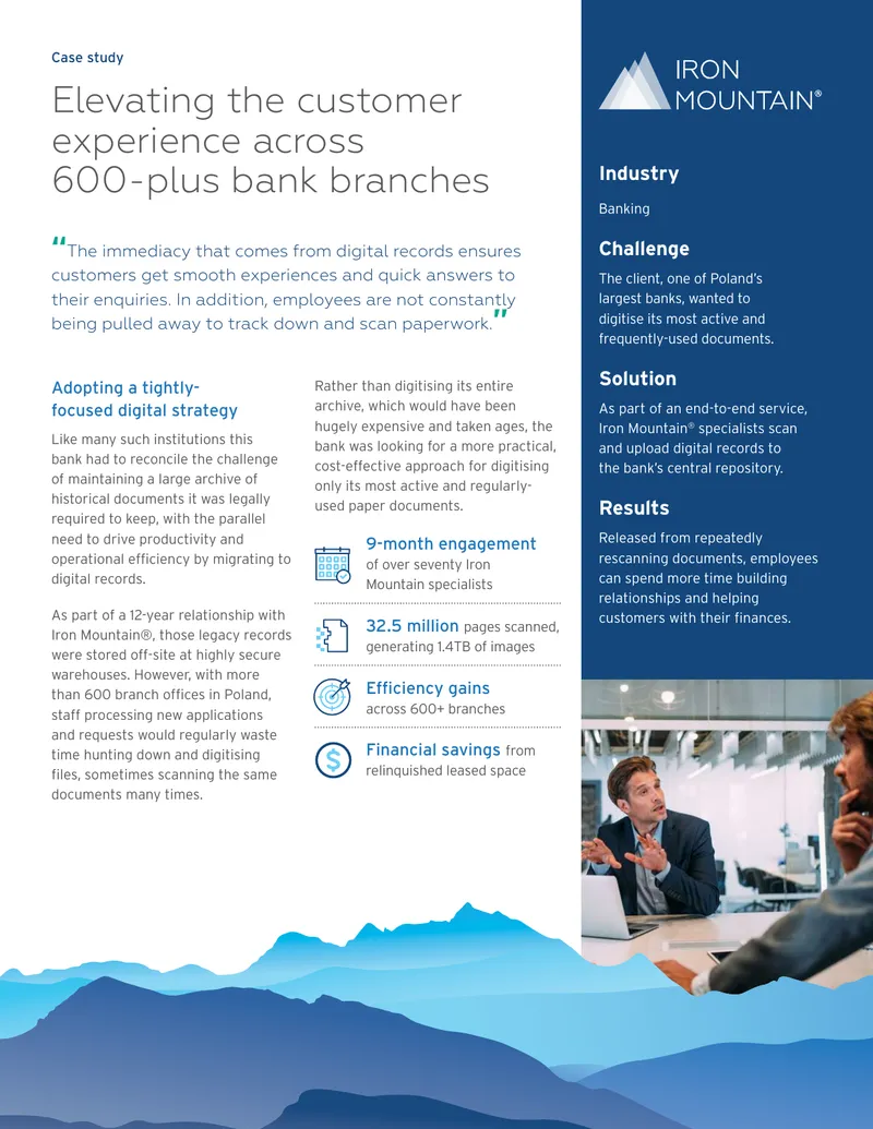 Digital Transformation Case Study in Banking