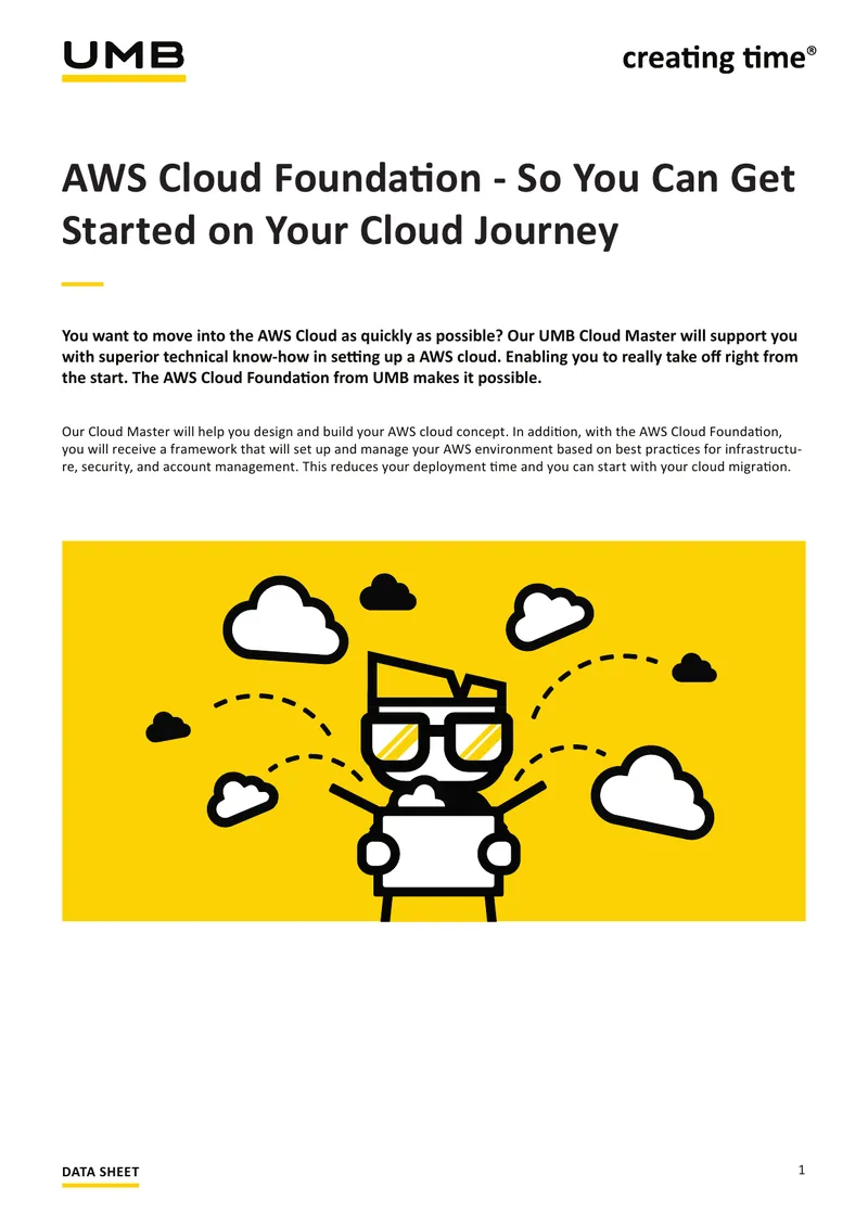 AWS Cloud Foundation Implementation Data Sheet