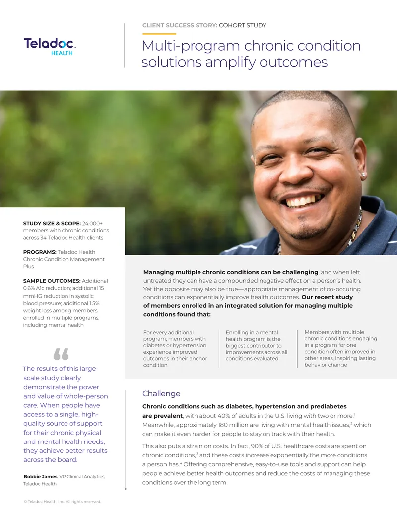 Chronic Condition Management Cohort Study