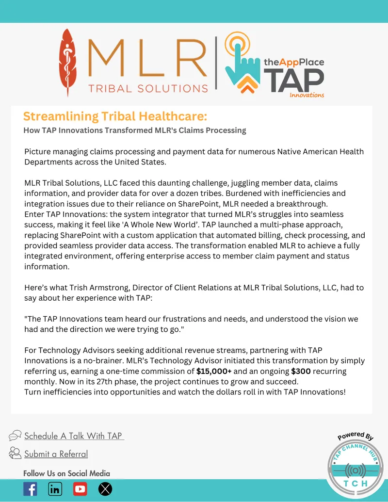 Streamlining Tribal Healthcare Claims Processing