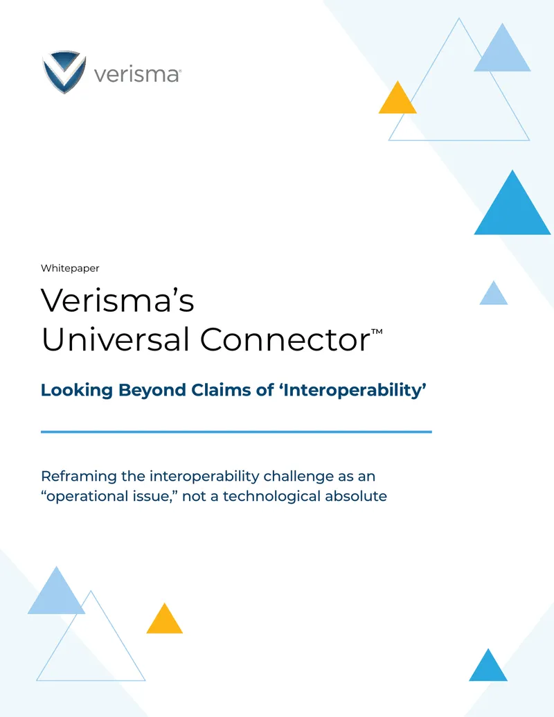 Verisma Universal Connector Whitepaper