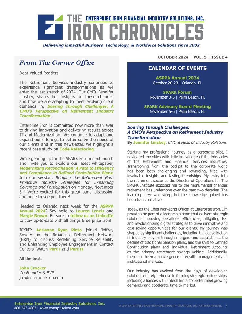 CMO Insights on Retirement Industry Transformation