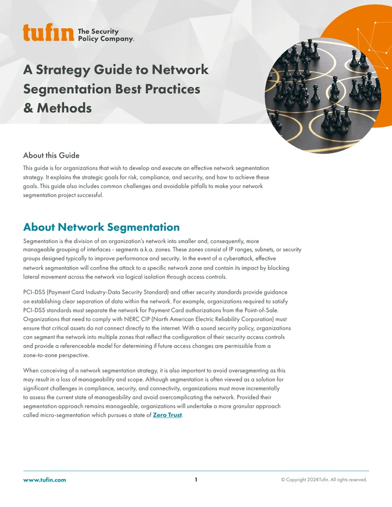 A Strategy Guide to Network Segmentation Best Practices