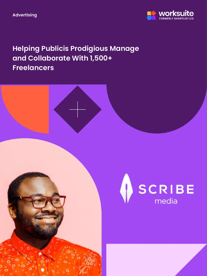 Scribe Media Freelancer Management Case Study preview page 1