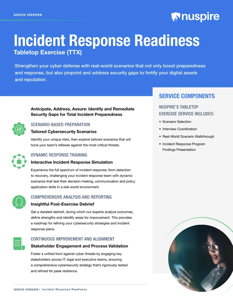 Incident Response Readiness Tabletop Exercise Guide