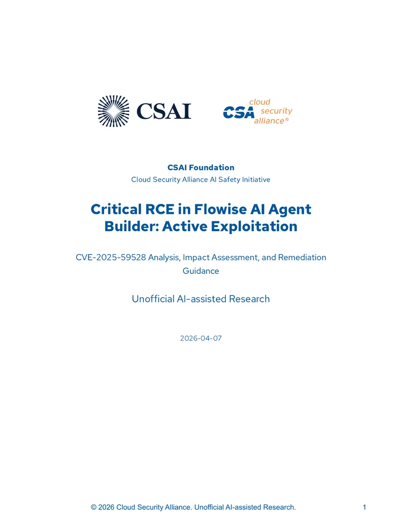 CVE-2025-59528 Vulnerability Analysis and Remediation Guidance