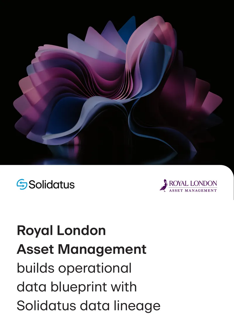 Operational Data Blueprint Development at Royal London