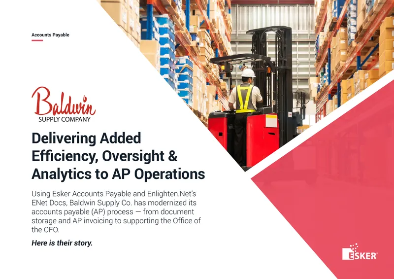 Baldwin Supply Co. Accounts Payable Process Modernization
