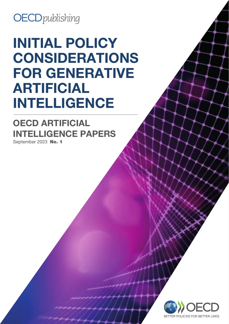 Initial Policy Considerations for Generative Artificial Intelligence