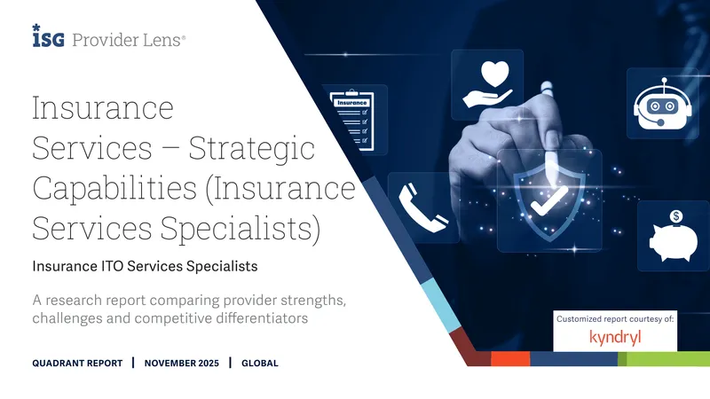 Insurance Services Strategic Capabilities Quadrant Report