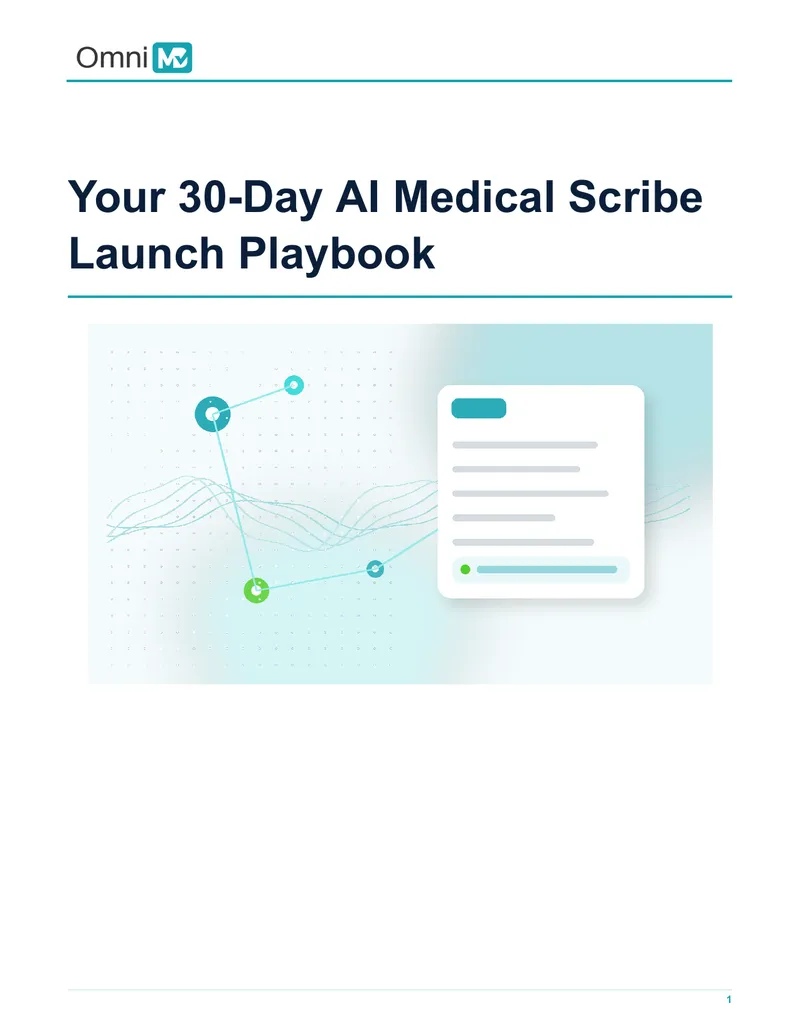 30-Day AI Medical Scribe Implementation Guide
