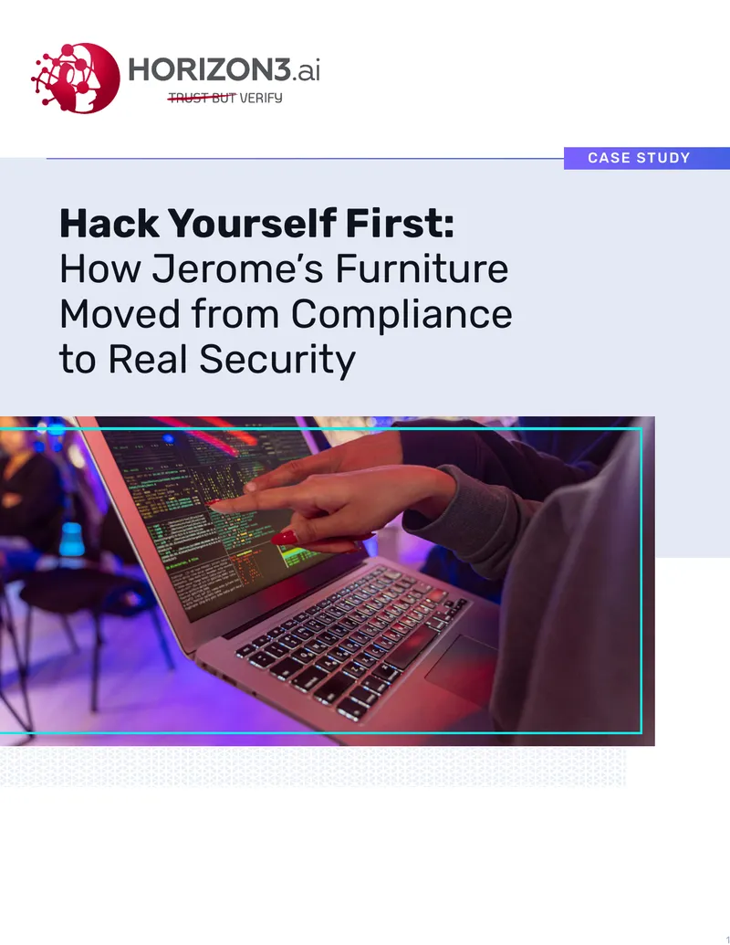 Jerome's Furniture Cybersecurity Case Study