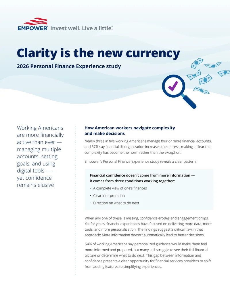 2026 Personal Finance Experience Study Insights