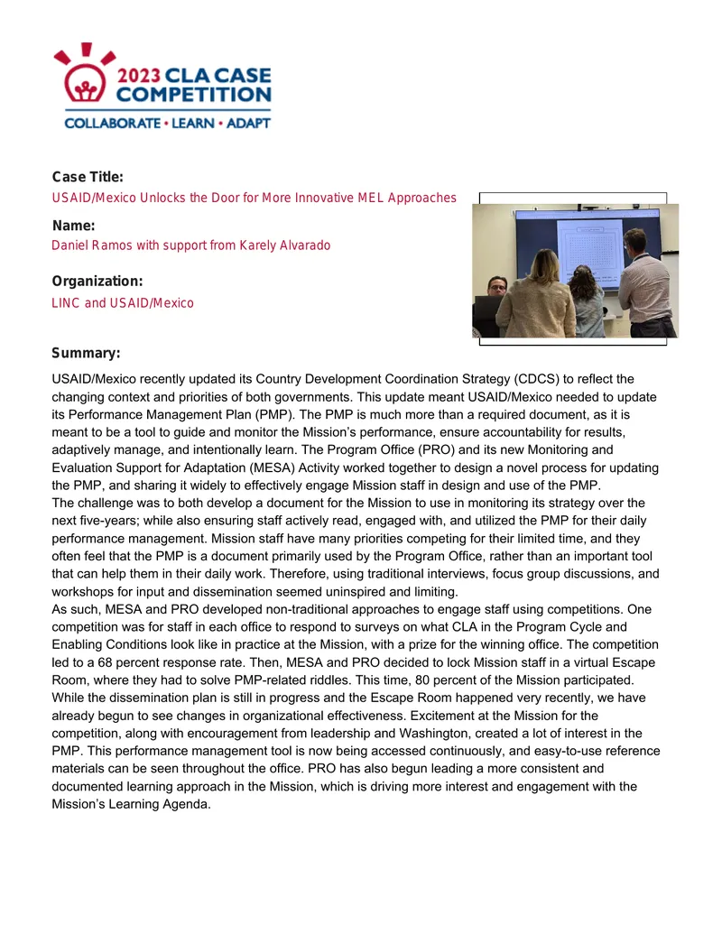 Innovative Engagement Strategies for Performance Management Plan