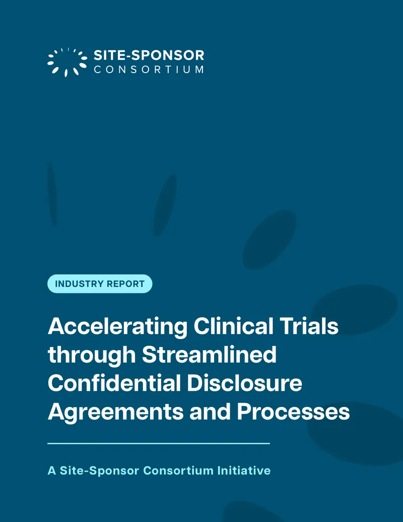 Accelerating Clinical Trials through Streamlined Confidential Disclosure Agreements