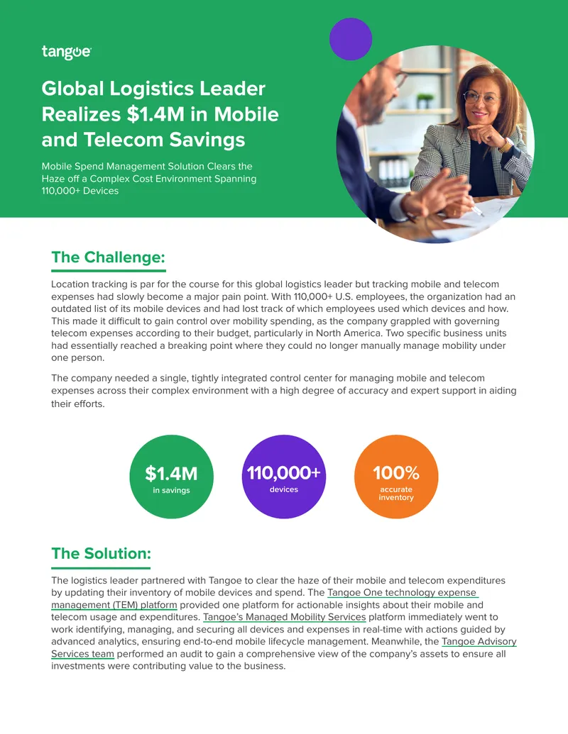 Mobile and Telecom Expense Management Solution