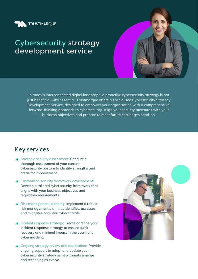 Cybersecurity Strategy Development Service Overview