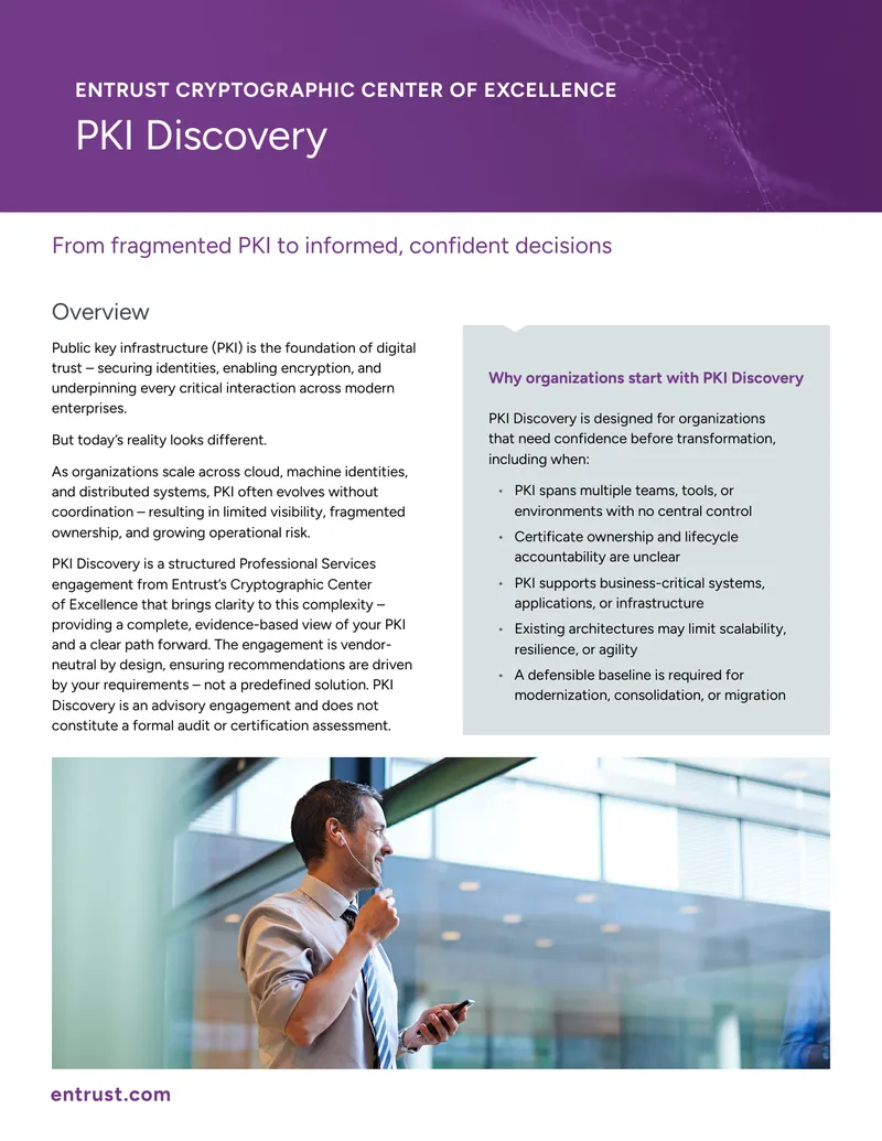 PKI Discovery Engagement Overview